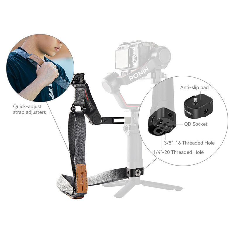 Smallrig 4383 Sling handle Kit For DJI RS 3/RS 3 PRO/RS 2-2