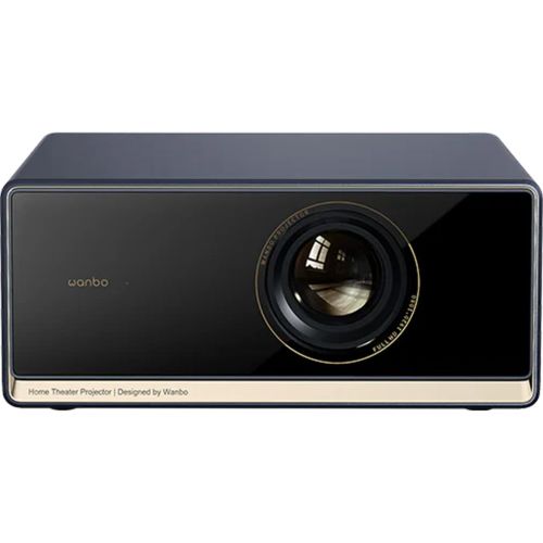 Wanbo Projektor X5 Pro 140 hüvelyk, 1080P Android TV 11-gyel, Két sávos Wi-Fi, Sötétkék EU-0