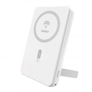 Powerbank Dudao K14S+ 10000mAh 20W USB-A / USB-C / MagSafe tartóval - fehér