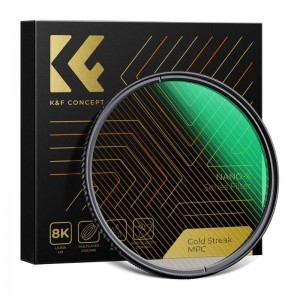 K&F Concept 77mm Gold Streak szűrő