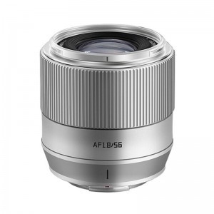TTArtisan AF 56mm f/1.8 APS-C objektív (Nikon Z) ezüst