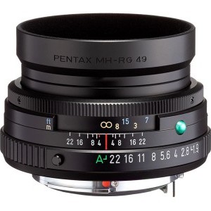 Pentax HD FA 43mm f/1.9 Limited fekete objektív