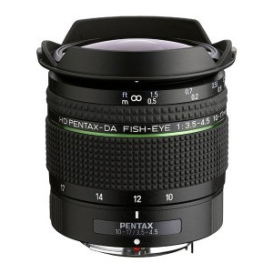 Pentax HD DA 10-17mm f/3.5-5.6 Fish-Eye objektív