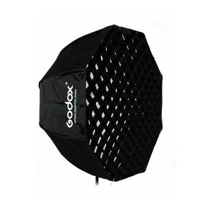 Godox 95cm Ernyő softbox méhsejtráccsal (Pálcás)
