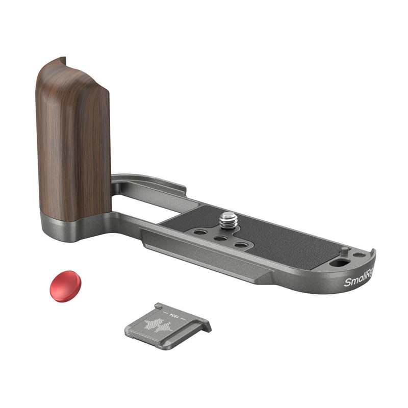 Smallrig 4736 Wooden L-Shape markolat X-T50-hez (szén ezüst)-1