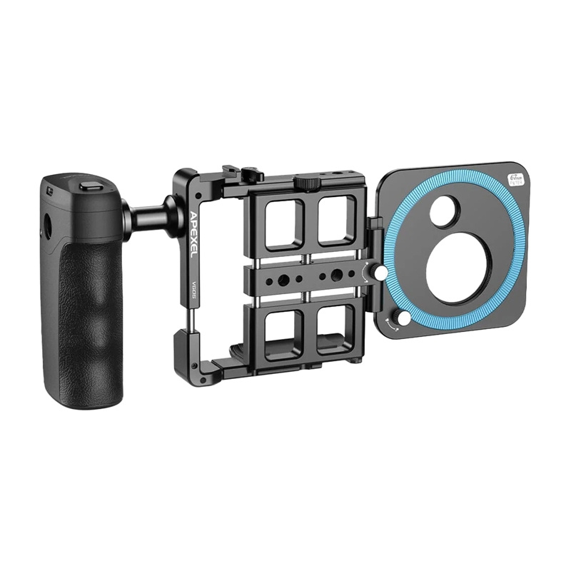 Vezeték nélküli továbbfejlesztett telefon Rig Vlogging Kit Apexel APL-VG05CH-0