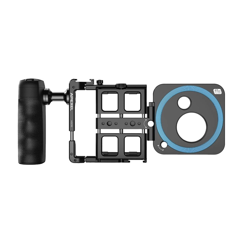 Vezeték nélküli továbbfejlesztett telefon Rig Vlogging Kit Apexel APL-VG05CH-1