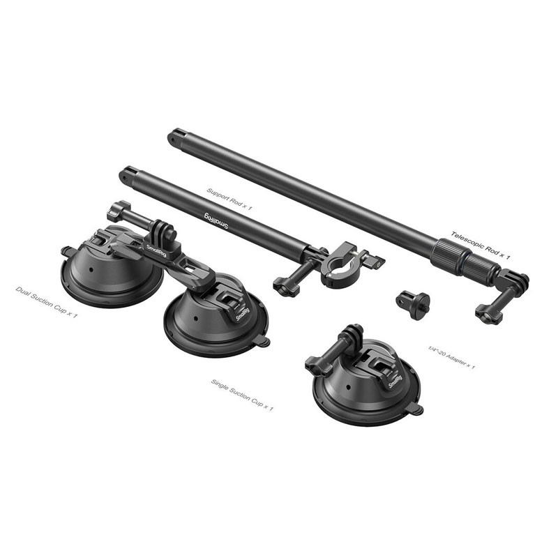 Smallrig 4380 Camera Suction Cup Car Mount Kit-3