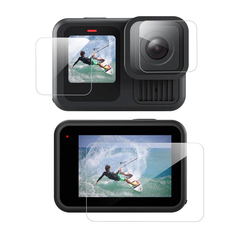 3 az 1-ben edzett üveg GoPro Hero 13 Black Telesinhez (S6-FLM-07-TGP) üvegfólia-0
