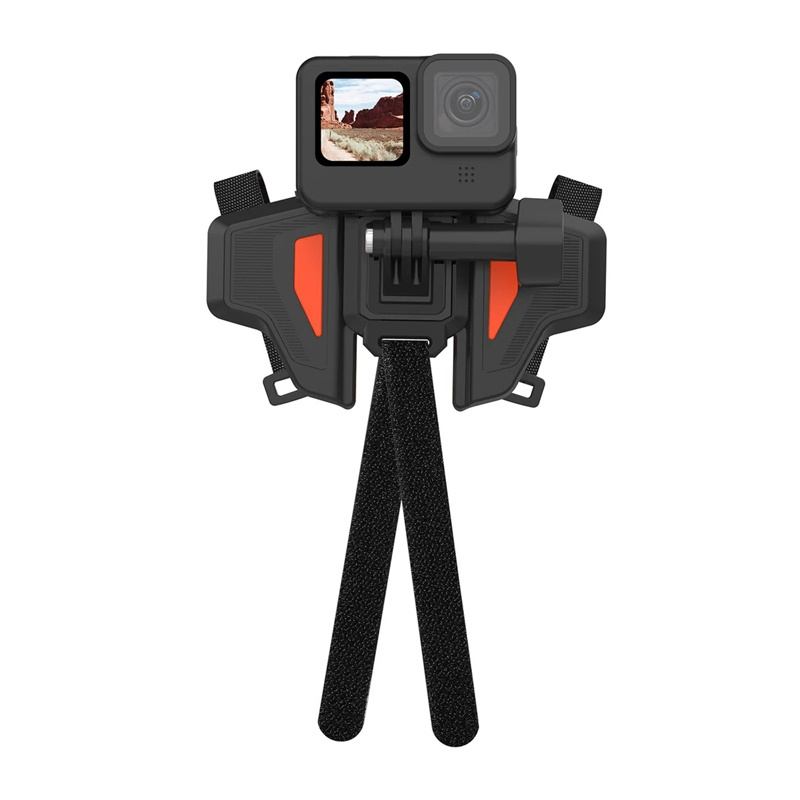 TELESIN Motorcycle Helmet Chin Mount for Action Cameras-1