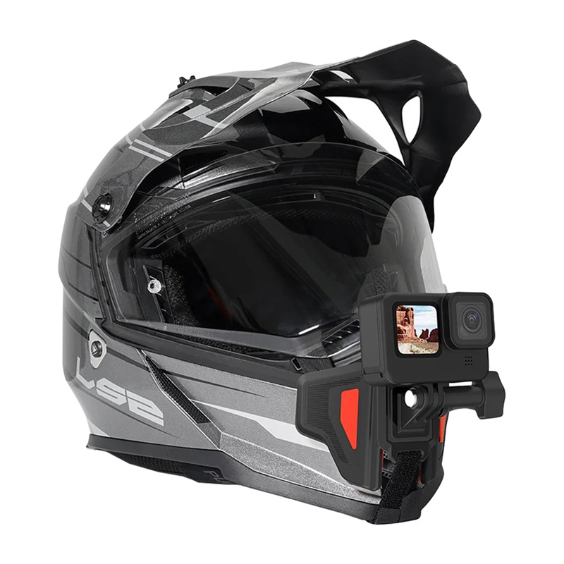 TELESIN Motorcycle Helmet Chin Mount for Action Cameras-2