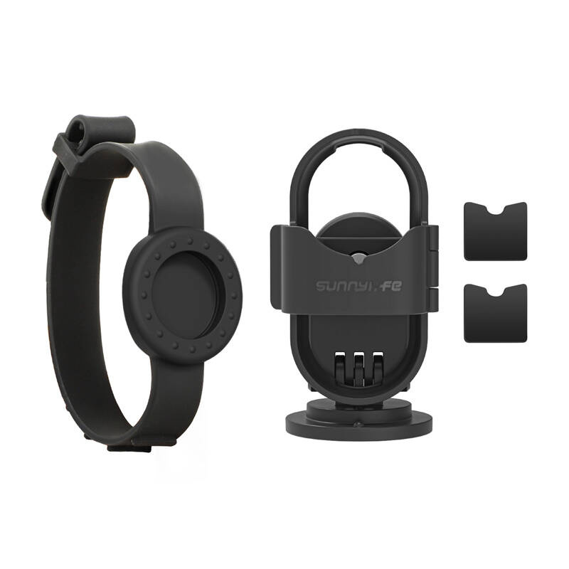 Sunnylife G3S-ZJ845 2 az 1-ben rugalmas szilikonpánt és mágneses tartó az Insta360 GO 3S-hez-0
