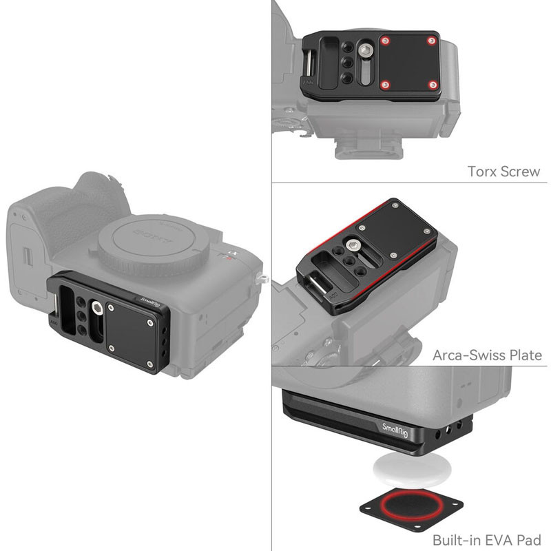 Smallrig MD4150 - gyorscseretalp (Arca-Type kompatibilis) airtaghez-3