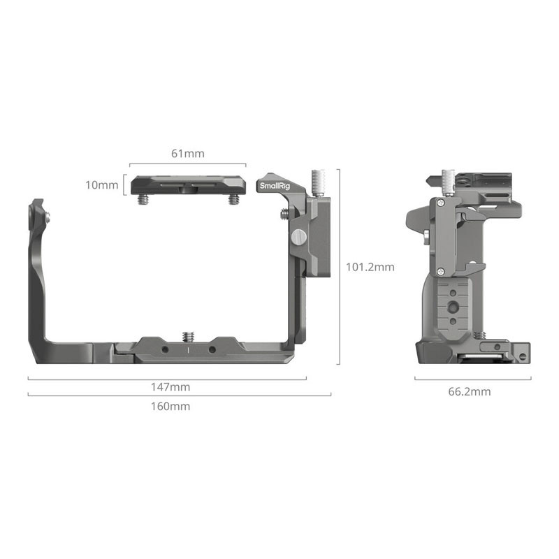 Smallrig 4770 Hawklock Quick Release Cage Kit Sony FX3/FX30-1