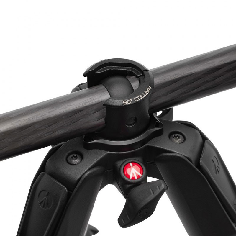 Manfrotto 055 kit karbon 4 szekciós állvány + gömbfej Arca Swiss-4