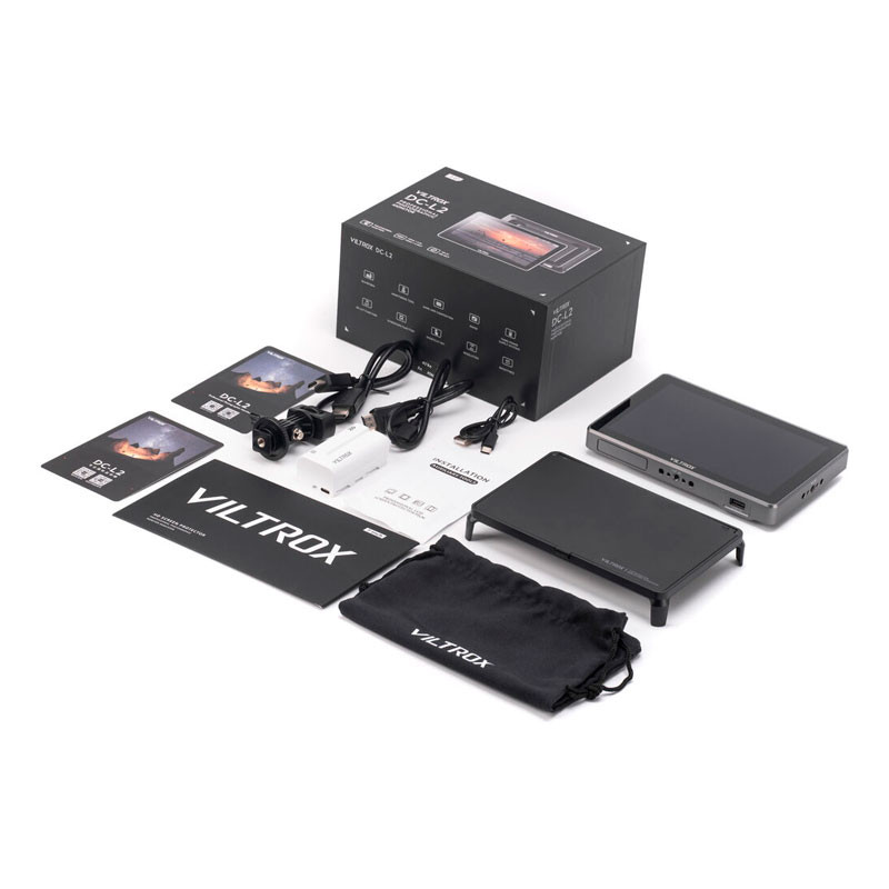 Viltrox DC-L2 7" HDMI/SDI érintőképernyős konroll monitor-5