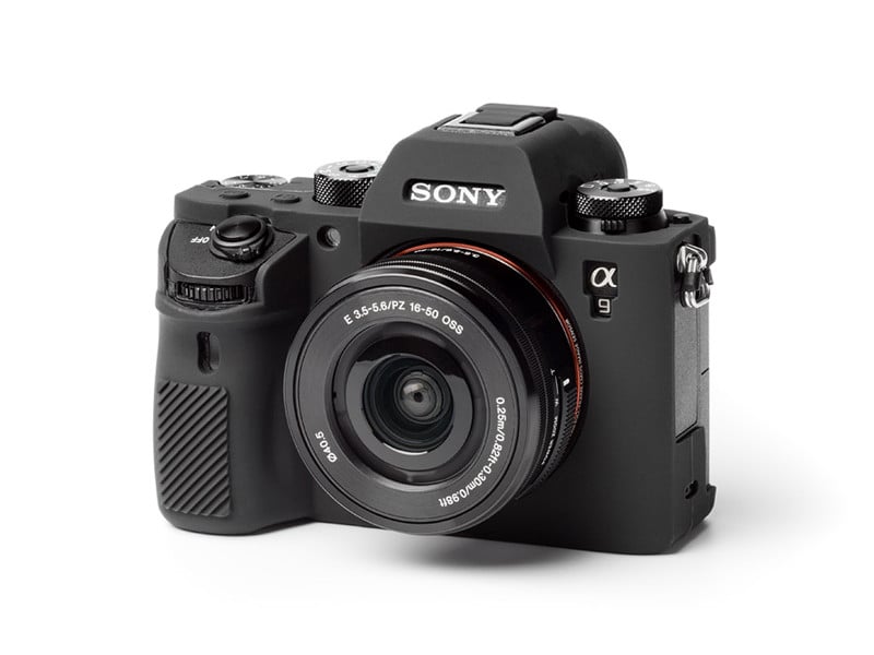 Easycover Sony A9/A7R 3 fekete szilikon tok-1
