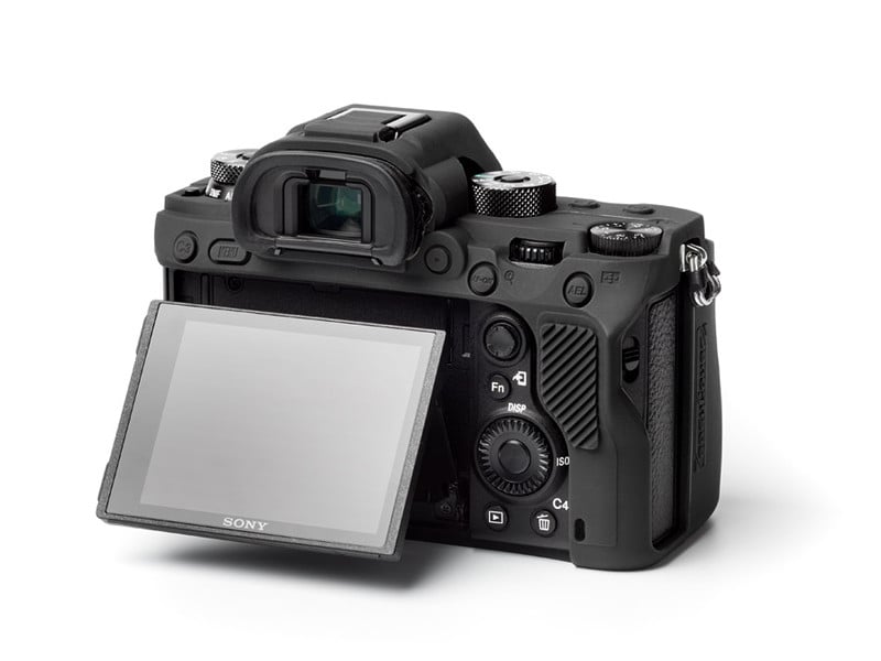 Easycover Sony A9/A7R 3 fekete szilikon tok-3