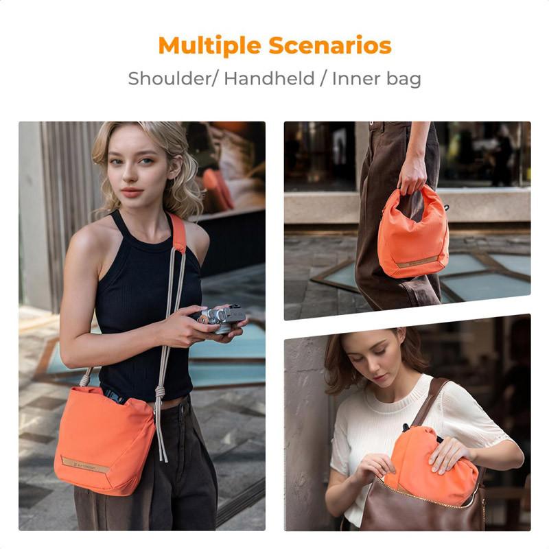 K&F Concept Small 5L Sling táska (narancssárga)-3