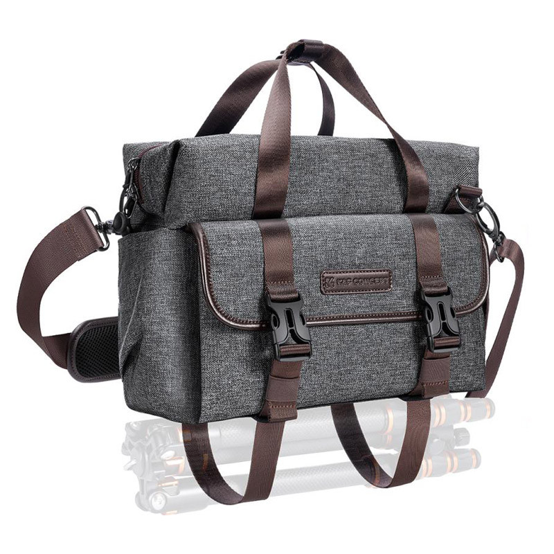 K&F Concept 8L Travel válltáska (sötétszürke)-0
