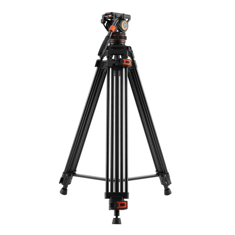 K&F Concept VA3+BV10 Twin Leg videó állvány-0