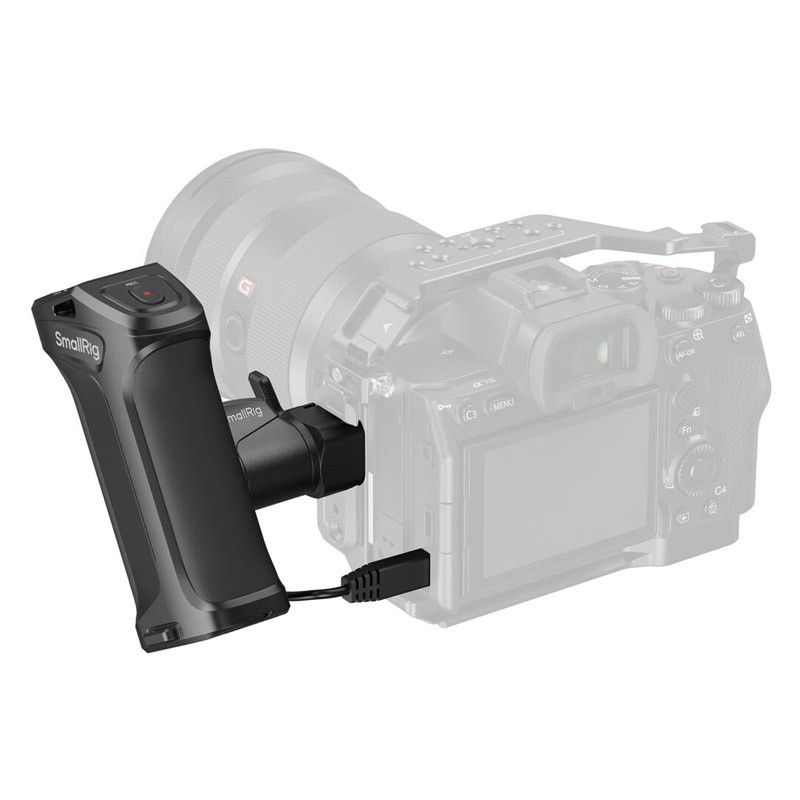 Smallrig 3893 Rotating Side Handle With Trigger Rec for Selected Sony Cameras-3