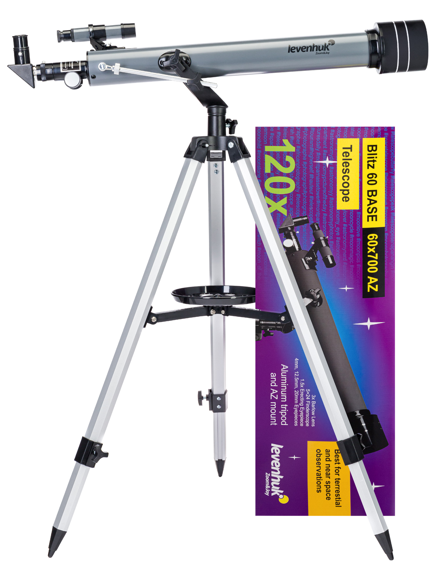 Levenhuk Blitz 60 BASE teleszkóp-11