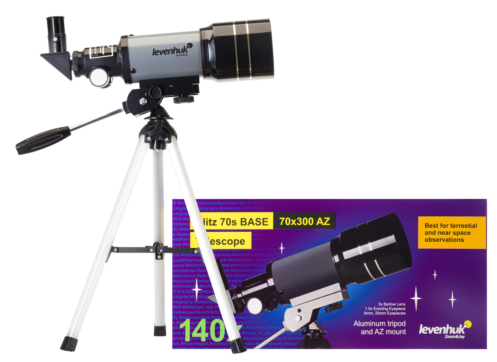 Levenhuk Blitz 70s BASE teleszkóp-9