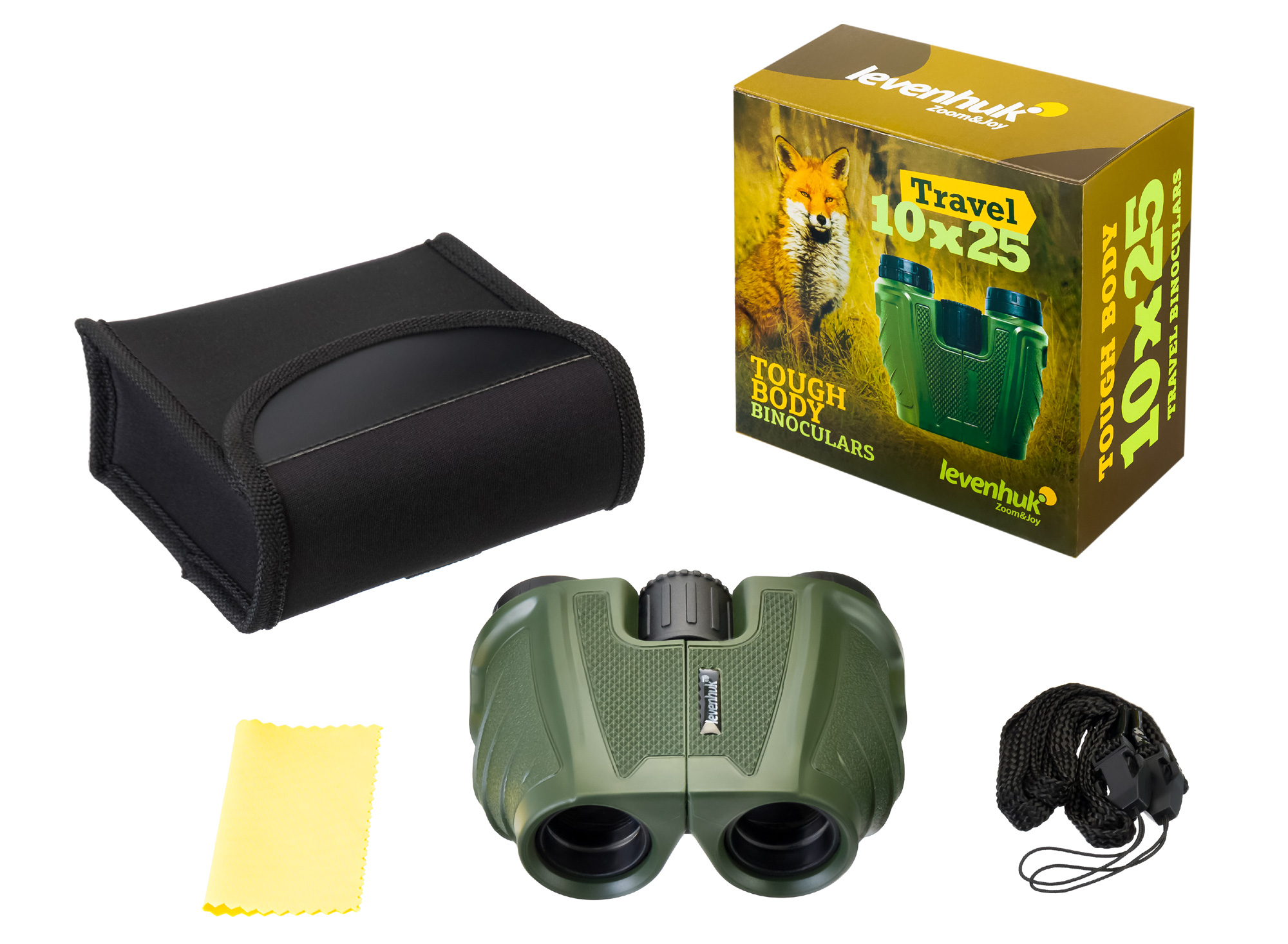Levenhuk Travel 10x25 kétszemes távcső-8