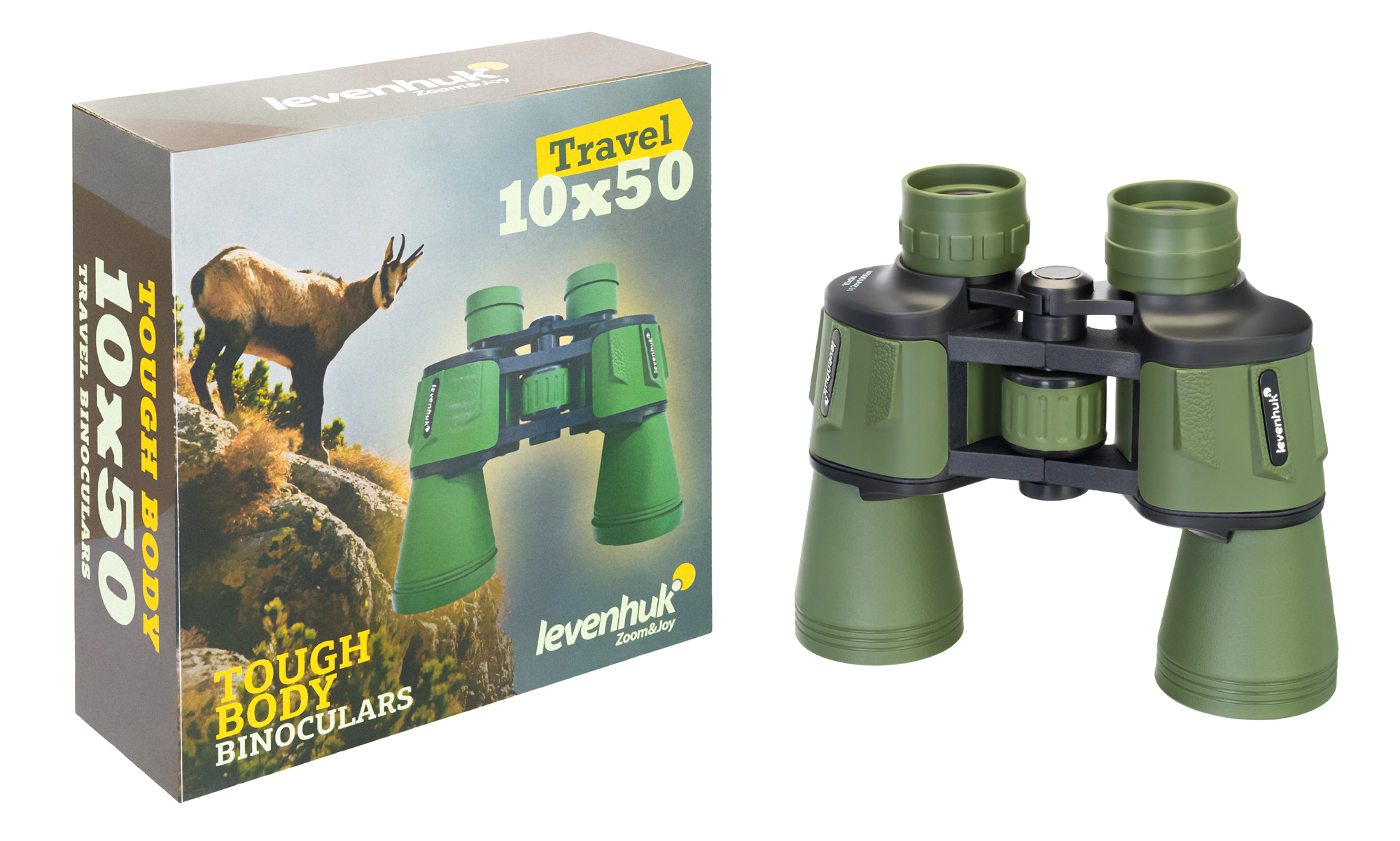 Levenhuk Travel 10x50 kétszemes távcső-1