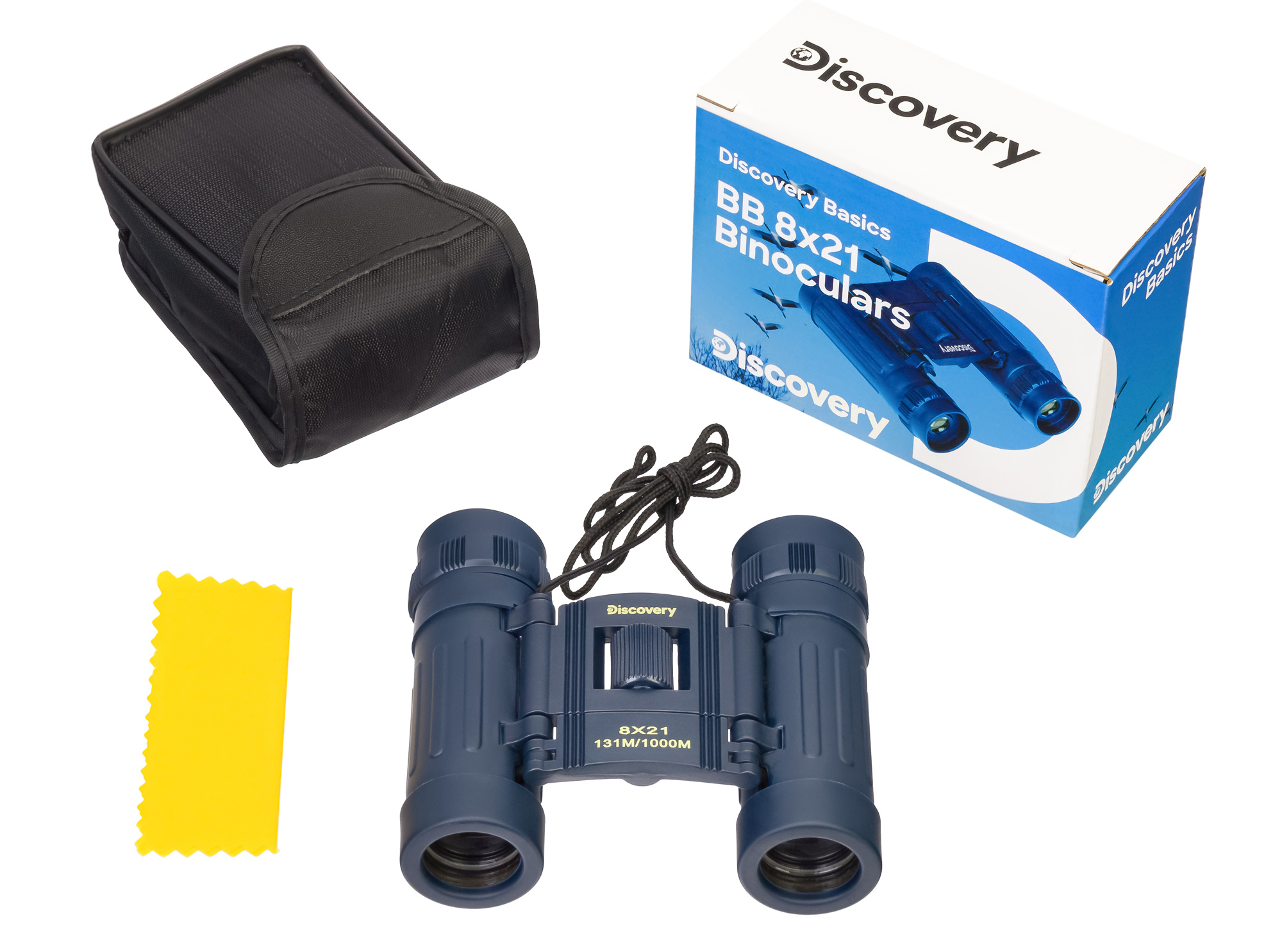 Levenhuk Discovery Basics BB 8x21 kétszemes távcső-13