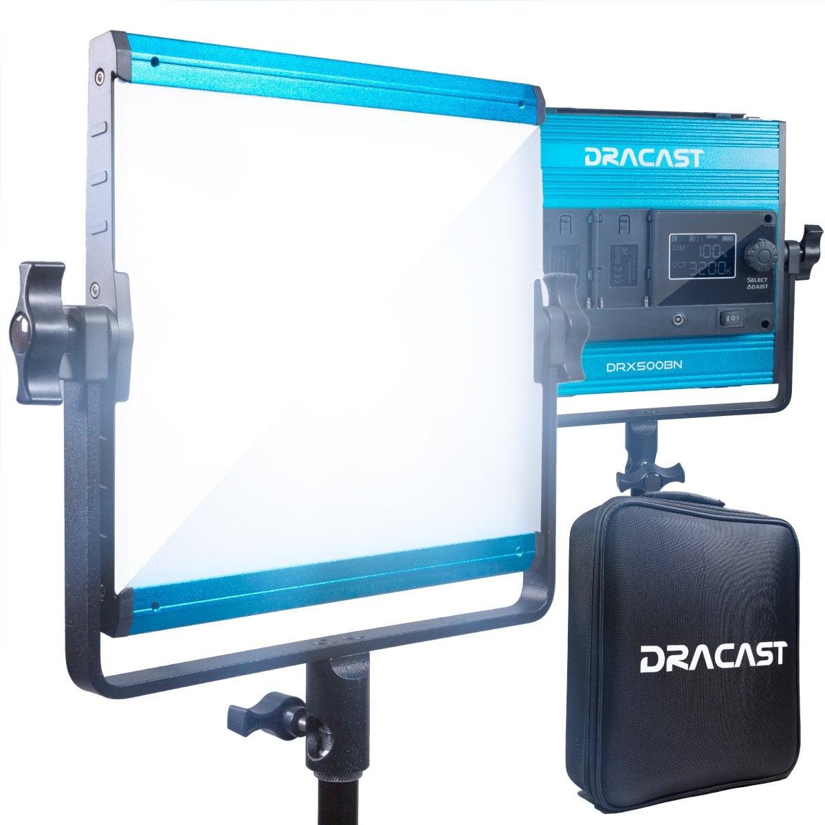  Dracast X sorozatú LED500 Nappali LED Videó Fény Panel (35W)-0