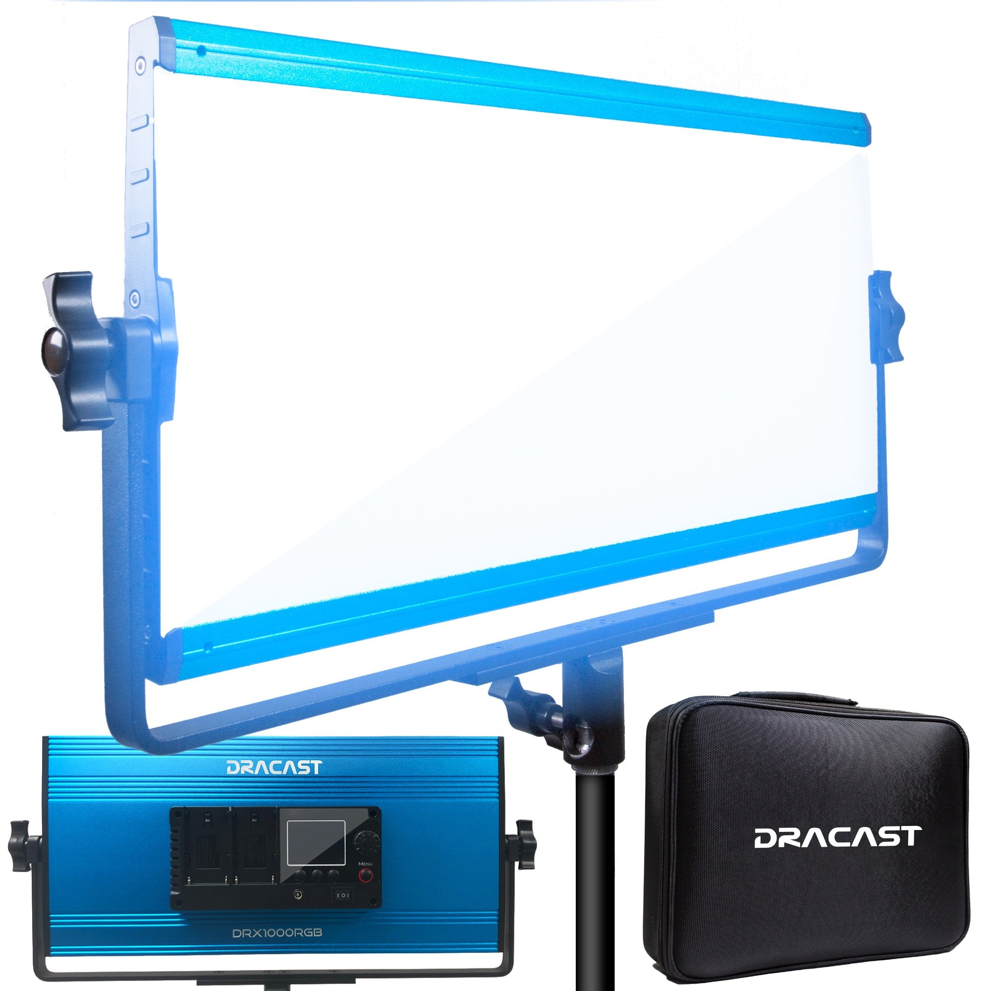  Dracast X sorozatú LED1000 nappali fényű LED videólámpa panel (70W)-0