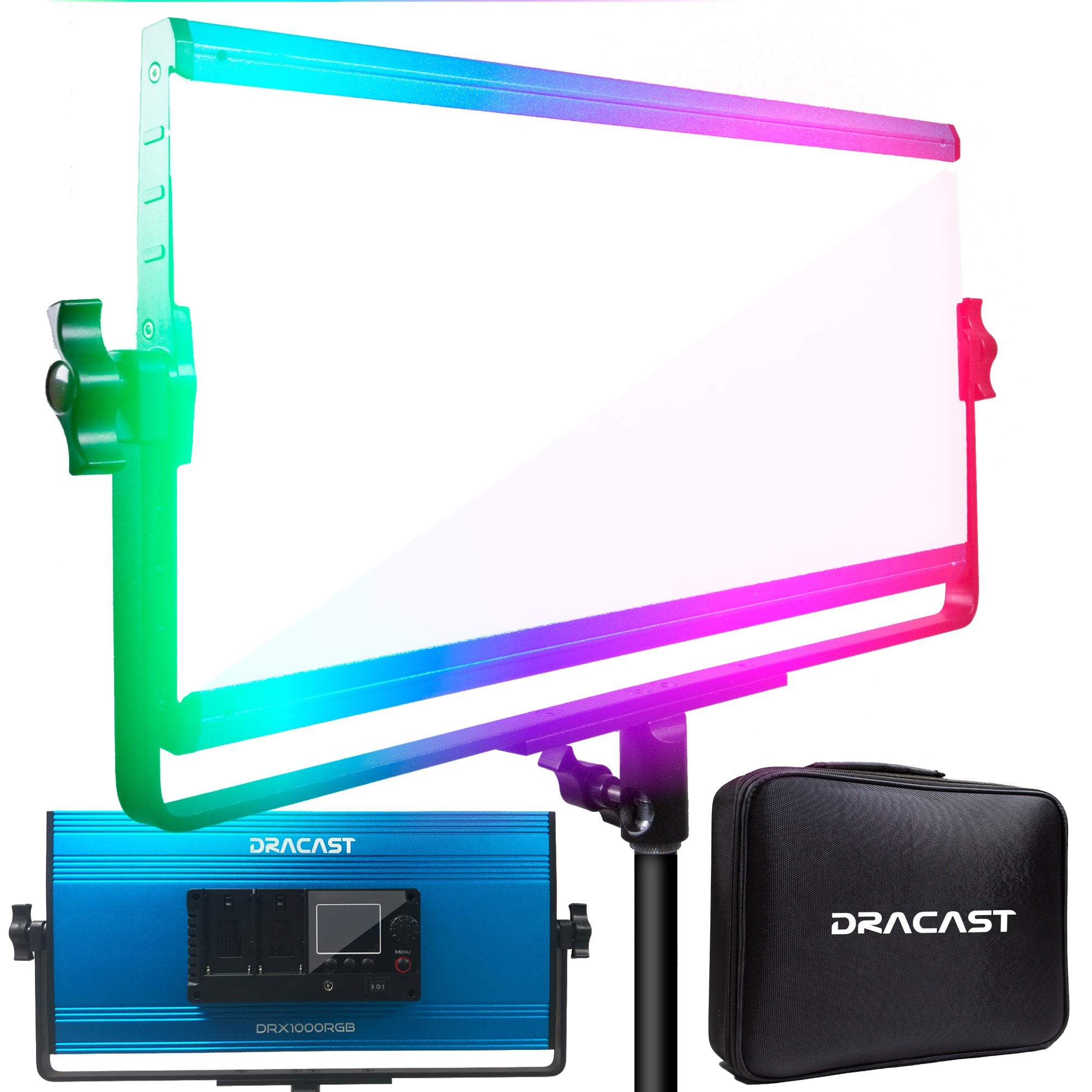  Dracast X széria LED1000 RGBWW LED videó fény panel (70 W)-0