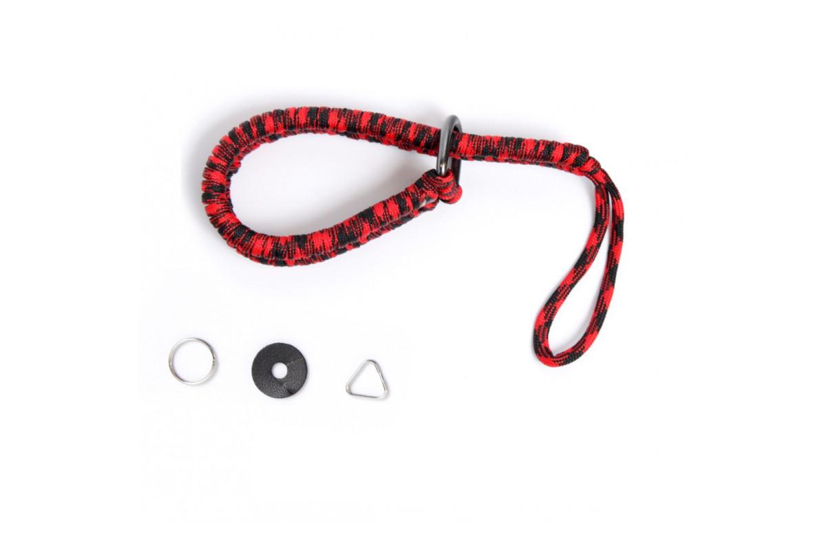 Rollin / ACCPRO Paracord Fonott Csuklópánt (SB-25R) - Piros-1