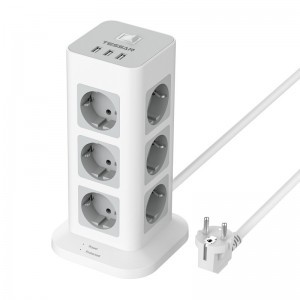  Elosztó USB porttal Tessan TS-TPS04-DE (fehér)