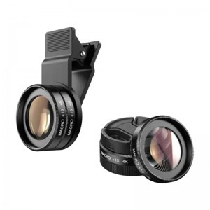 Makró objektív készlet Apexel 4K 15X / 30X APL-1530XM