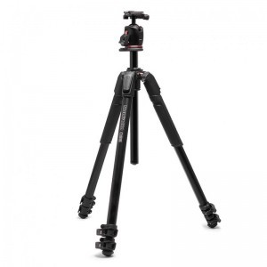 Manfrotto 055 kit alu 3 szekciós állvány + gömbfej Arca Swiss