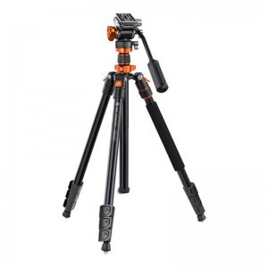 K&F Concept K234A7 videó állványm FH-03 fluid fejjel