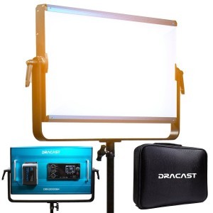  Dracast X sorozatú LED2000 két színű LED videó lámpa panel (130W)