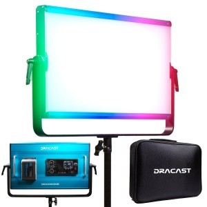  Dracast X sorozatú LED2000 RGBWW LED videó fény panel (130W)
