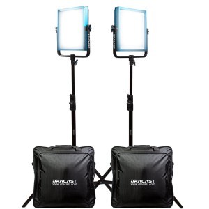  Dracast Plus Sorozat LED1000 - Nappali fény 2 lámpás készlet