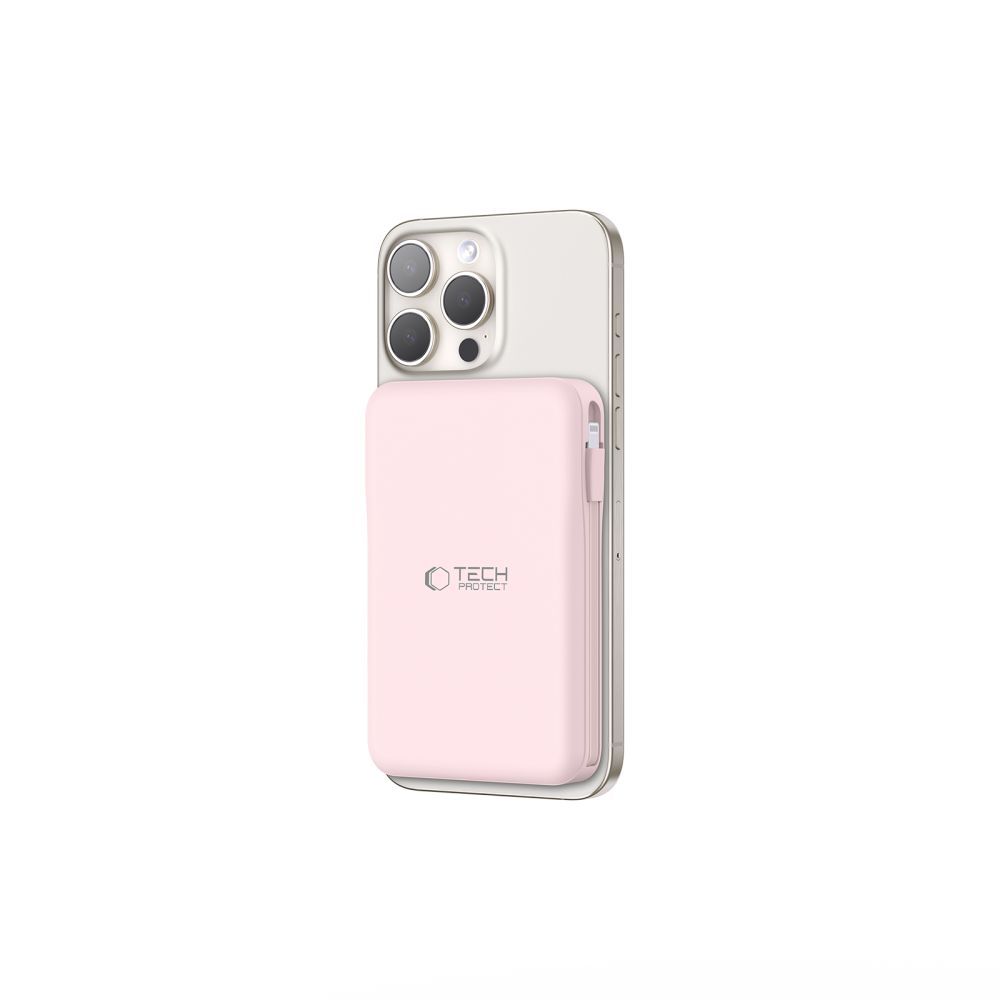 Tech-protect Pb31 Lifemag Magsafe Power Bank 10000mAh Rózsaszín-8