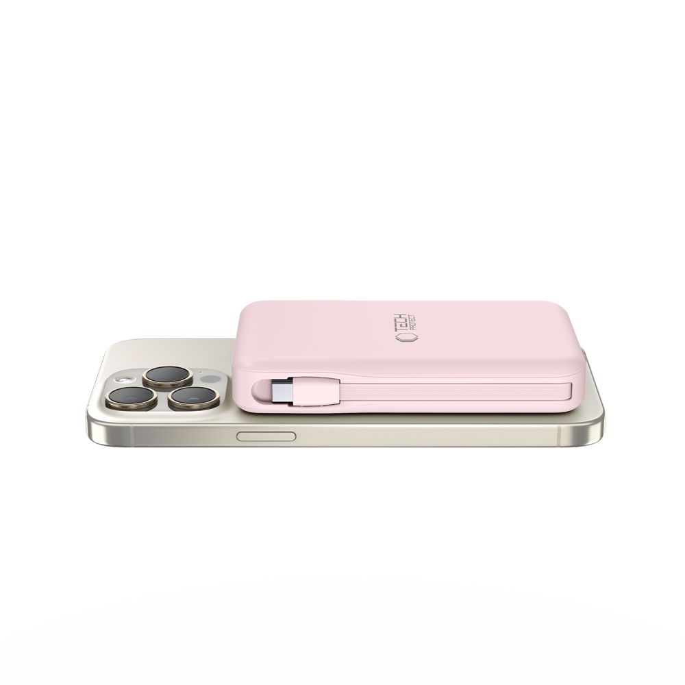 Tech-protect Pb31 Lifemag Magsafe Power Bank 10000mAh Rózsaszín-6