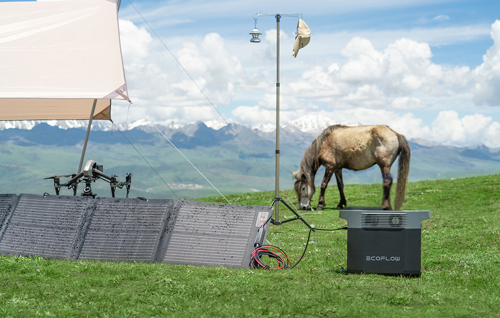 EcoFlow 110 W-os hordozható napelem-4