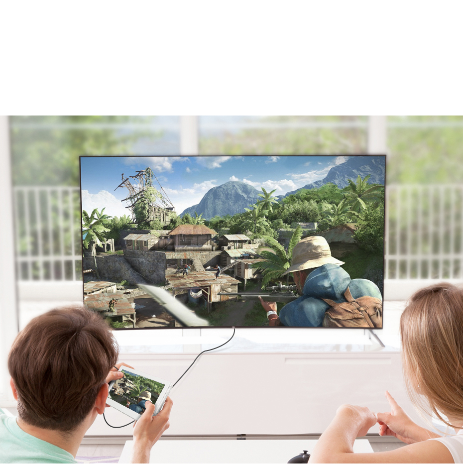 Ugreen HD127 Micro HDMI - HDMI kábel 4K 3D 1.5m fekete-3