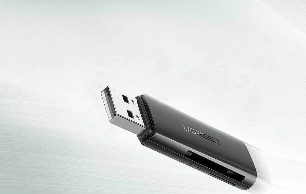 UGREEN CM264 TF/SD USB 3.0 kártyaolvasó fekete-3