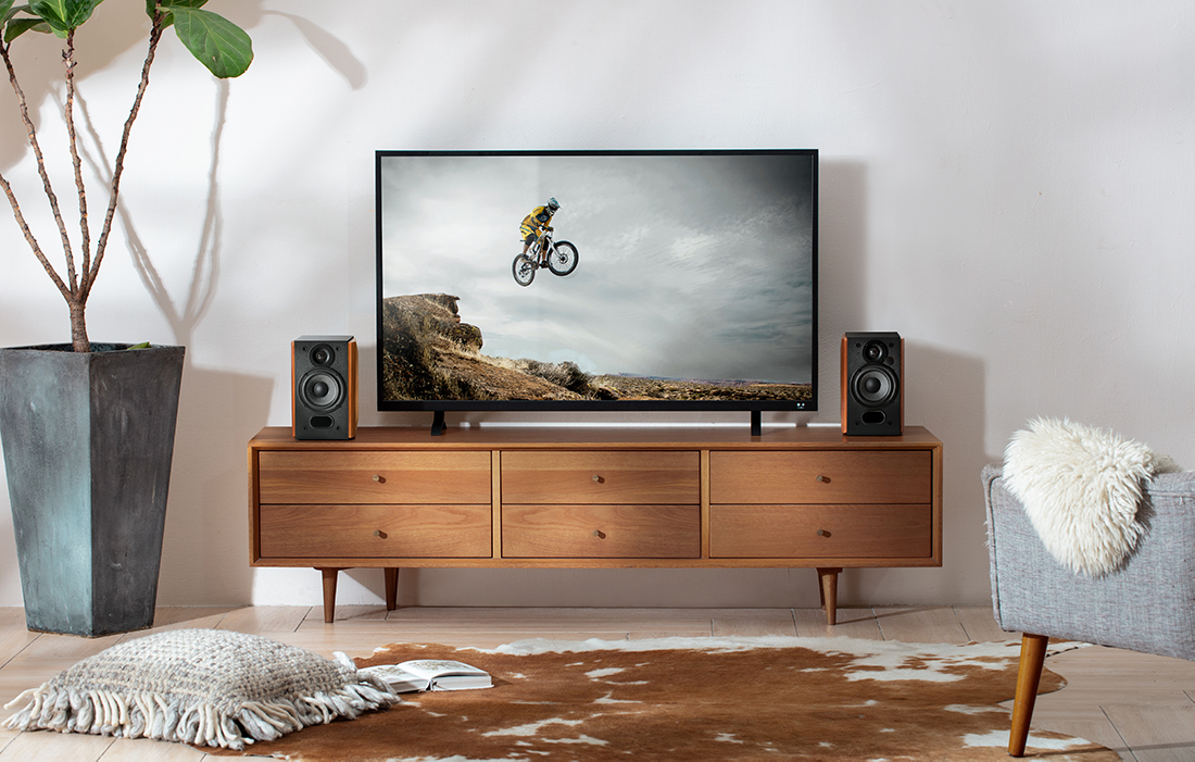 Edifier R1380DB 2.0 hangszórók (barna)-6