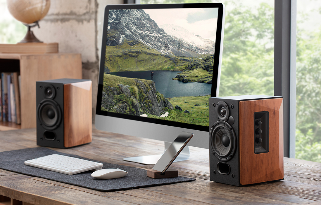 Edifier R1380DB 2.0 hangszórók (barna)-7