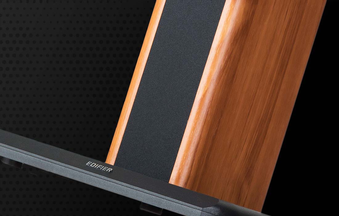 Edifier SS02 állvány (Edifier S1000MKII / S1000W hangszóróhoz, barna) 2db.-6